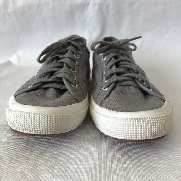 Superga Gray Canvas Sneakers - Picture 3 of 13